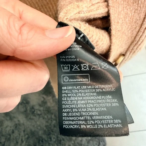 H&M Women's Brown Cardigan Sweater - Picture 3 of 4